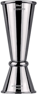 3 Misurini Da Cocktail In Acciaio Inox, Doppia Faccia, 3cl/4cl/5cl, Per Bar E Miscelazione