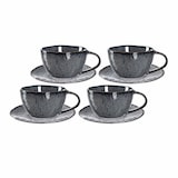 thumbnail of Leonardo MATERA Cappuccino Set anthrazit 8-teilig