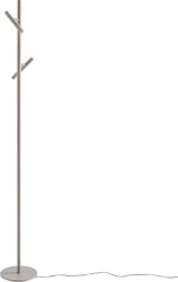thumbnail of GPIT40 Stehleuchte aus taubengrauem Aluminium, 2 x 5,4 W integrierte LEDs, 3000 K, 431 lm, 25° verstellbarer Abstrahlwinkel, separater Schalter – Gea