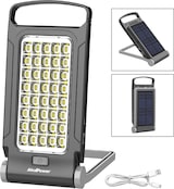 thumbnail of Alcapower Tragbare LED-Lampe 500lm, 4500mAh Akku, USB-C, Solarpanel, 40 SMD 5730, 6500K Licht, Dimmbar