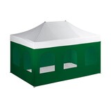 thumbnail of Panneau latéral avec fenêtre pour chapiteau - vert - 4.000 mm - VKF Renzel