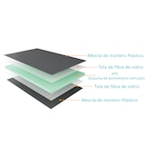 thumbnail of AICA Tablero de respaldo de azulejos de XPS, Tablero de aislamiento impermeable, Panel de construccion, 1250x600x25mm; 4 piezas/juego