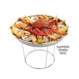 thumbnail of TABLE PASSION Halter für Meeresfrüchte-Tablett aus Edelstahl 14 cm