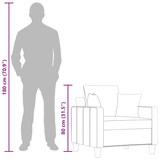 thumbnail of vidaXL Fauteuil 60 cm stof zwart