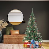 thumbnail of Sapin de Noël artificiel Vert H 150 cm