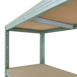 thumbnail of shelfplaza HOME Schwerlastregal 200x75x50 cm in grün mit 6 Böden und 145.83333333333 kg Traglast pro Boden