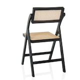 thumbnail of Silla plegable / Silla de comedor TUDELA BAMBOO Bambú / Ratán marrón hjh LIVING