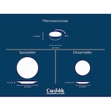 thumbnail of CreaTable Uno Emiliana mix Tellerset 12-tlg Steinzeug