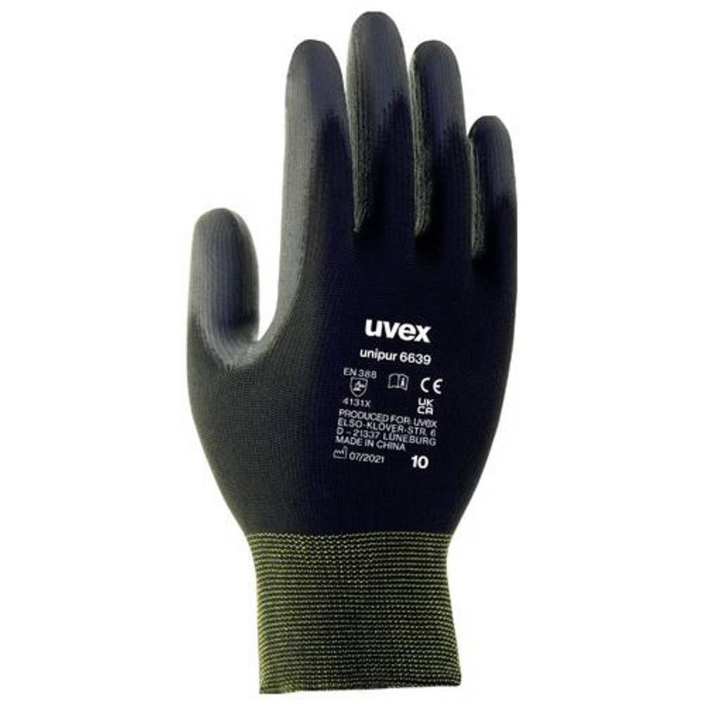 Uvex uvex unilite / unipur 6024810 Polyamid, Polyurethan Montagehandschuh Größe (Handschuhe): 10 EN