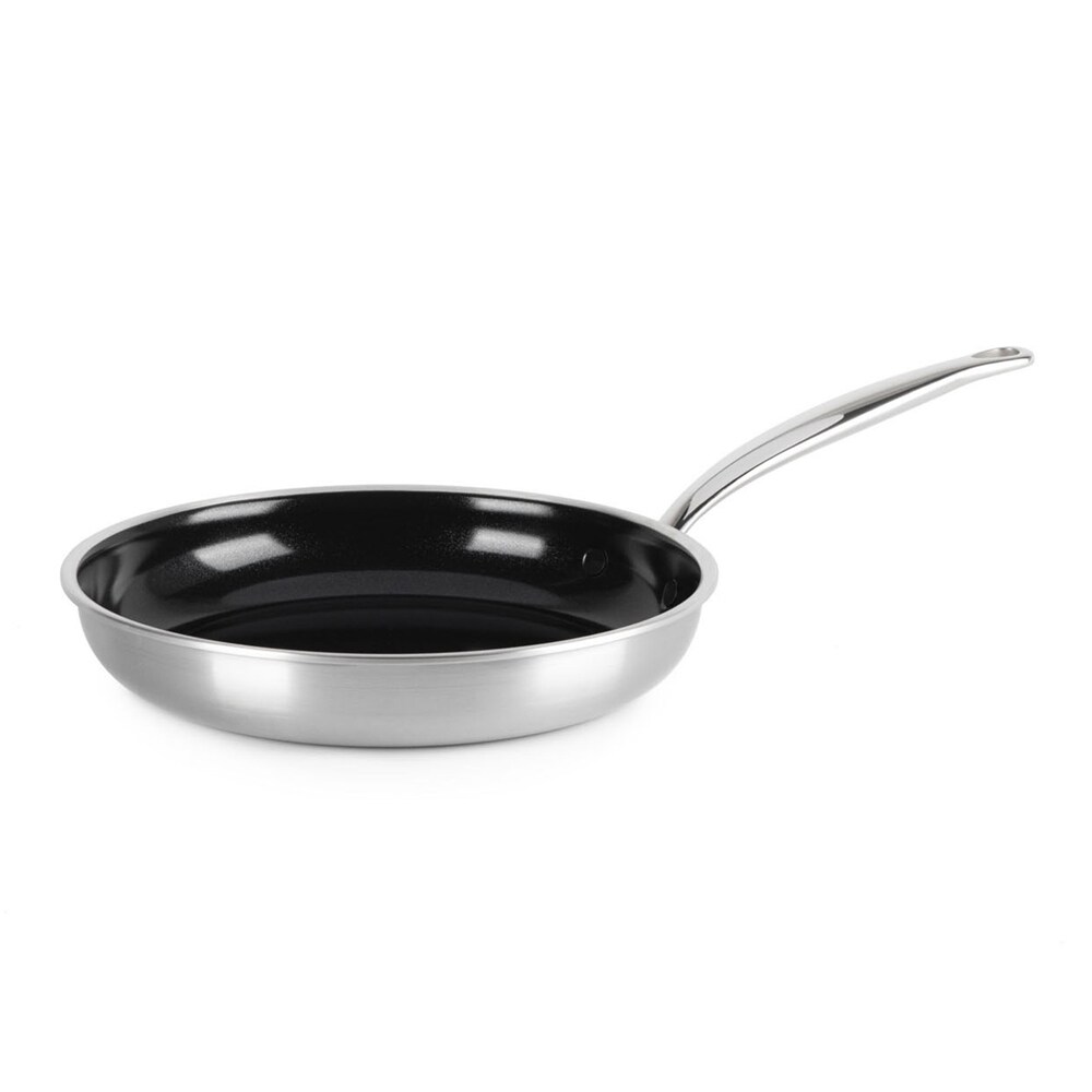 Bratpfanne Première 24 cm - Silber Rund Inox Greenpan
