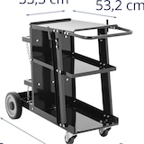 thumbnail of Stamos Welding Group Carrinho para solda - 3 níveis - 65 kg
