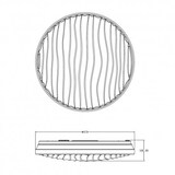 thumbnail of Plafón LED 72W, 4500LM Regulable Silvy