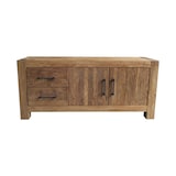 thumbnail of SIT Möbel Lowboard | 2 Türen, 2 Schubladen | recyceltes Teak natur | B 160 x T 50 x H 70 cm | 12915-01 | Serie BANDA