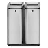 thumbnail of helit Abfallbehälter30L+30L - edelstahl