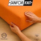 thumbnail of EXKLUSIV HEIMTEXTIL Jersey Spannbettlaken 200 x 220 cm Terrakotta 100% Baumwolle Öko - Tex Zertifiziert Bed-Sheet Bettlaken Spannbetttuch