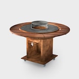 thumbnail of Brasero barbecue plancha Grandgousier 1000 rond bois