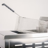 thumbnail of Romux® Friteuse À Gaz Butane Professionnelle 18 Litres Simple de Table | Friteuse en Acier Inoxydable avec Robinet de Vidange 3000 W