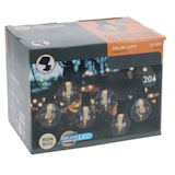 thumbnail of WellHome - Conjunto de 20 luzes solares brancas quentes para festa com painéis de LED cinza - painel solar e bateria recarregável incluídos