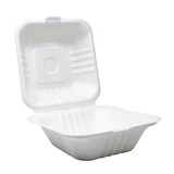 thumbnail of Menübox Burger Boxen Hamburgerboxen Bagasse Burgerboxen 13,2x13,2x4,2 cm  500 Stück