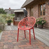 thumbnail of CLP 2 delige set tuinstoelen Hope Kunststof HBT: 80x59x60 cm rood