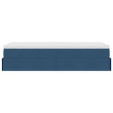 thumbnail of vidaXL Ottoman-Bett mit Matratze Blau 90x190 cm Stoff