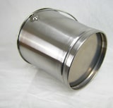 thumbnail of AcMax Edelstahl Eimer Kücheneimer 14 Liter mit Deckel
