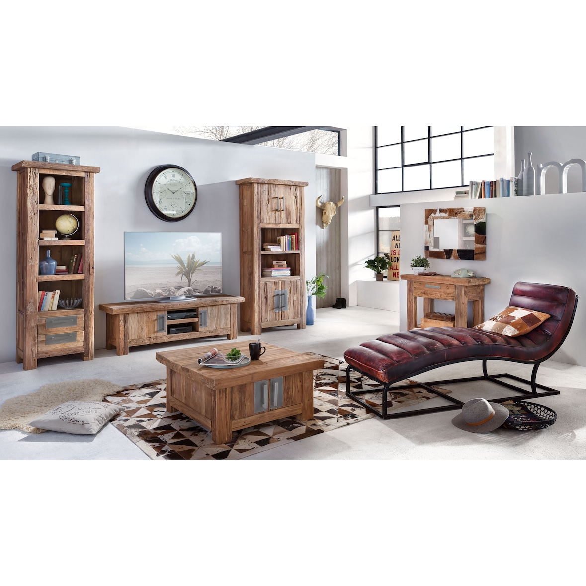 SIT Möbel Salontafel Kist Teak | L 85 x B 85 x H 40 cm | natuur | 4494-01 | Serie CORAL