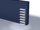 thumbnail of Aktenregal, Anbaufeld, HxBxT 2350x760x335mm, Fachl. 60kg, 7xStahlboden, 7 OH