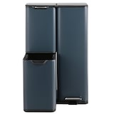 thumbnail of Kitchen Move Cestino a pedale raccolta differenziata HAJA grigio 60L Acciaio inossidabile grigio