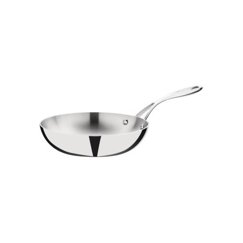 Vogue Driewandige Koekenpan RVS - 200 mm