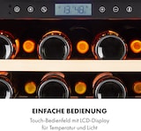 thumbnail of Klarstein Vinovilla Grande 165 Built-in Uno Onyx Weinkühlschrank 433 Ltr 165 Fl. Schwarz
