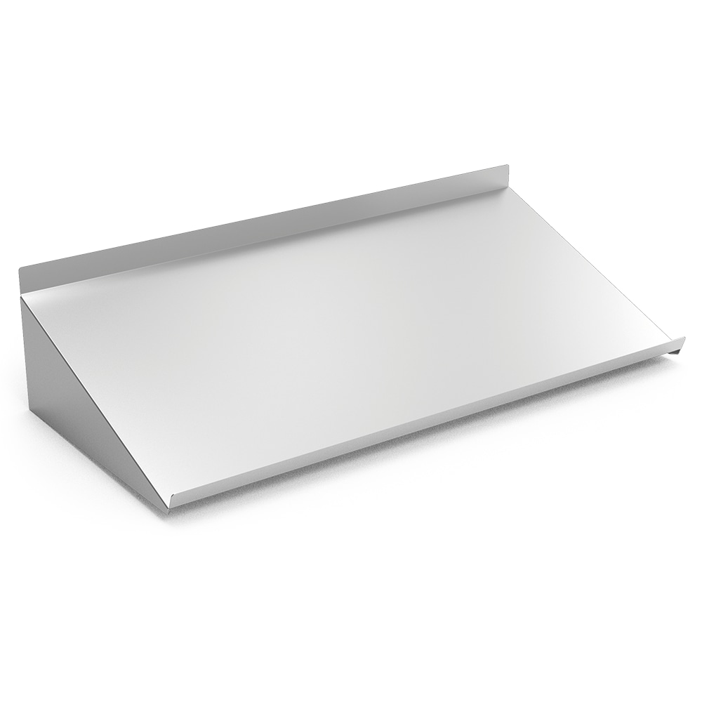 MOBINOX-Scaffale murale inclinato per cestini 1020x488x248 mm.