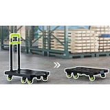 thumbnail of 4goodz opvouwbare Plateauwagen Kunststof 49x35x102cm - groen