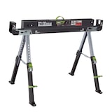 thumbnail of Sägebock 2.0 DELUXE 9-fach höhenverstellbar Klappbock aus Stahl Traglast 650 kg Arbeitsbock Werkbock