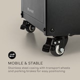 thumbnail of Flagranti Gasheizstrahler 8kW Gasflasche bis 11kg Edelstahl Schwarz