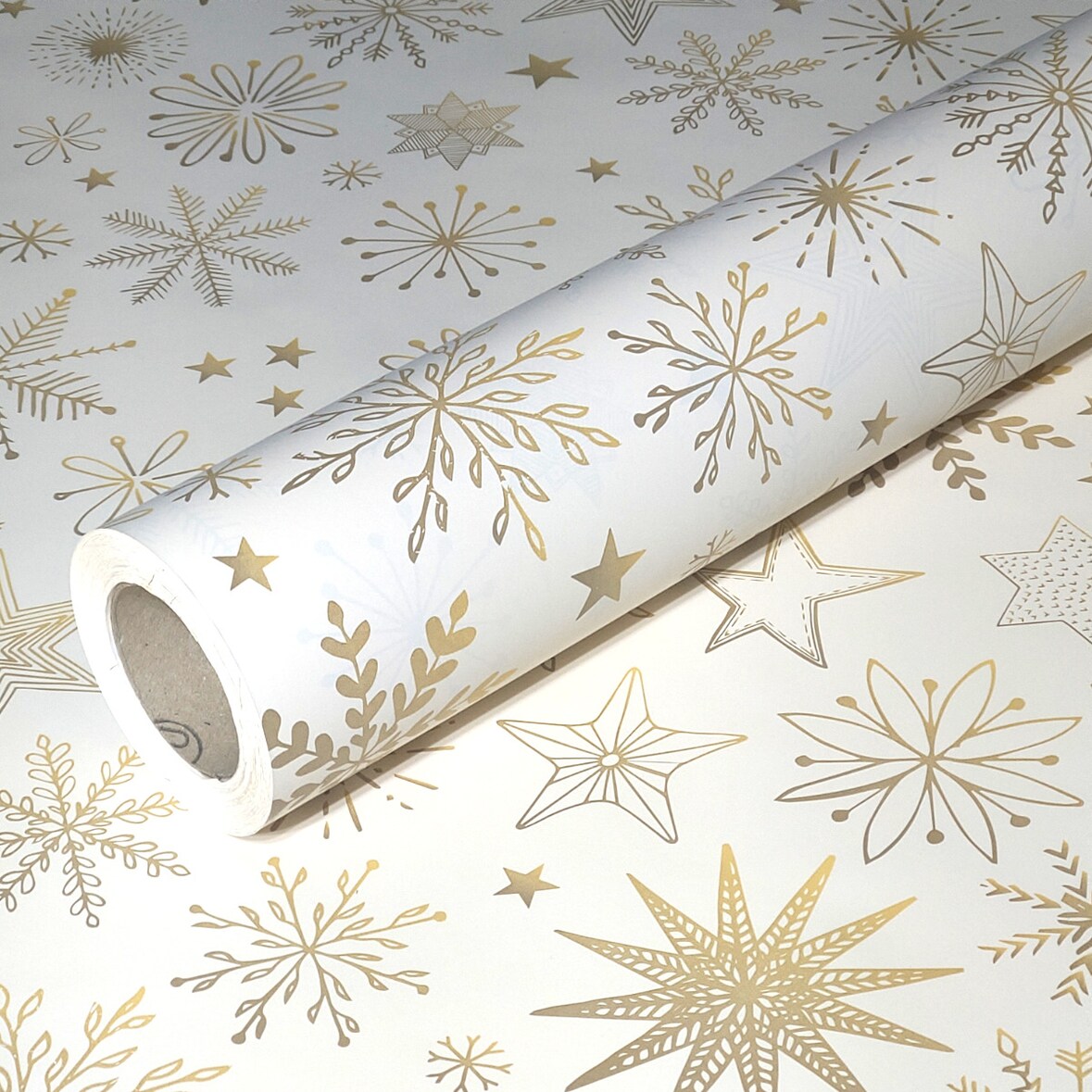JUNOPAX Geschenkpapier Weihnachten 50m x 0,75m, nassfest