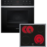 thumbnail of Siemens Einbau-Herd-Set, EA64RGNA1E + HE213BBS3, Einbau-Herd, Elektro-Kochfeld EQ211KB11