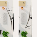 thumbnail of ONKRON Porta televisore da muro per 17-43 pollici, fino a 35 kg, VESA 75x75 e 200x200, Inclinato, Girevole, Rotante, NP23 Nero