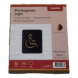 thumbnail of Piktogrammschilder Europel Rollstuhl schwarz 421037