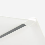 thumbnail of Guarda-sol de pêndulo redondo, panos de 300 cm, alumínio, cor bege, 250 cm