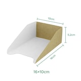 thumbnail of MONOUSO - Wafeldoos Karton 16x10cm (800 stuks)