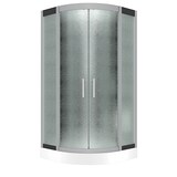 thumbnail of Dampfdusche Duschkabine Sauna Dusche D58-03M2-EC 80x80 cm mit 2K Scheiben Versiegelung
