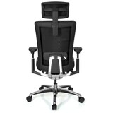 thumbnail of Sedia da ufficio NOVA pelle nero hjh OFFICE