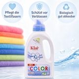 thumbnail of KLAR Color Waschmittel flüssig 750 ml ohne Duft