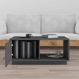 thumbnail of vidaXL Couchtisch Grau 80x50x35,5 cm Massivholz Kiefer