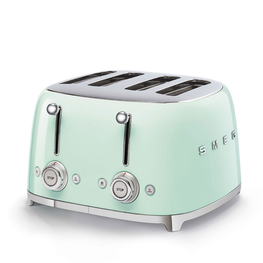SMEG Grille Pain Tsf03pgeu Vert D Eau -   -