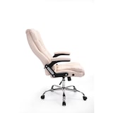 thumbnail of Sedia da ufficio Thor in similpelle crema