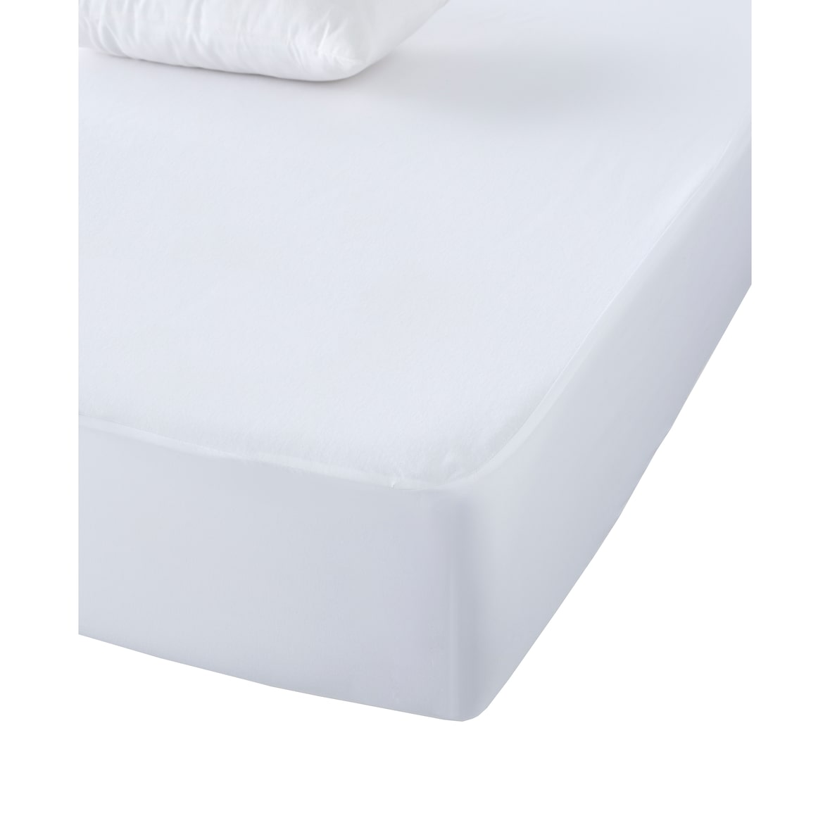 Protetor de colchão impermeável para cama 90 algodão turco antialérgico fabricado na Espanha Branco