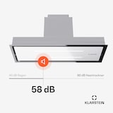 thumbnail of High Line Eco 90 Deckenhaube 90 cm 436 m³/h Stufen Fernbedienung Ambientelicht Weiß