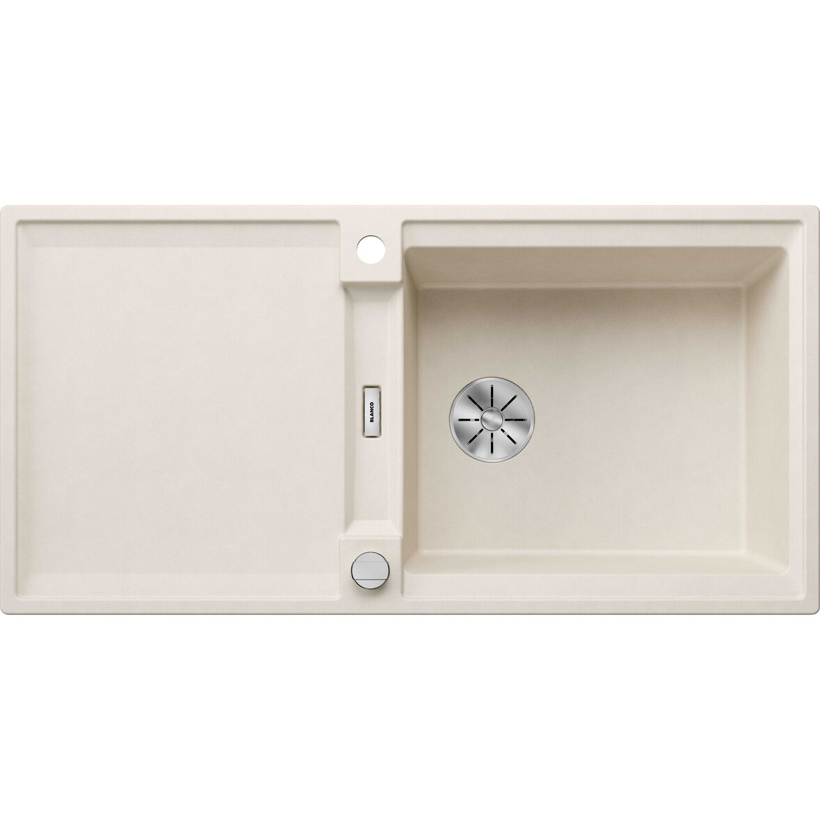 BLANCO ADIRA XL 6 S-F Einbauspüle SILGRANIT softweiß ab 60 cm Excenter